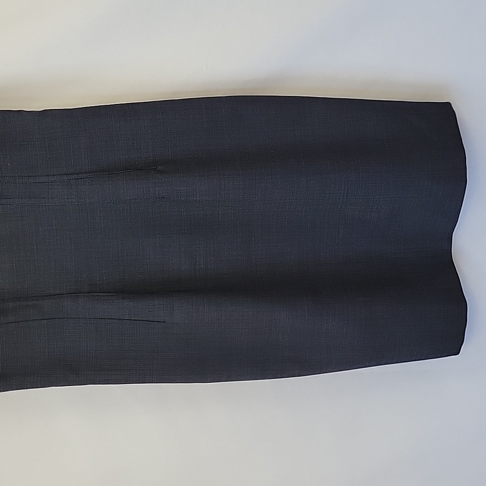 Elie Tahari Emory Wool Sheath Dress Grayed Navy Size 4 - Picture 5 of 15
